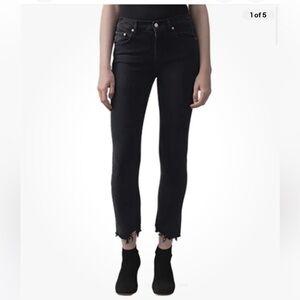 Agolde Toni Midrise Straight Jeans Size 27